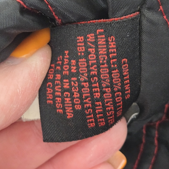 Snap-On Field automotive hoodie coat 3XL black red - Picture 16 of 17